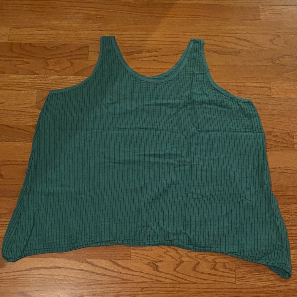 Blue Fish Teal Tank Top